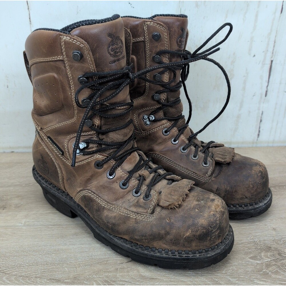 Georgia Boot Comfort Core Logger Composite Toe Waterproof GB00097 Mens Size 10 W